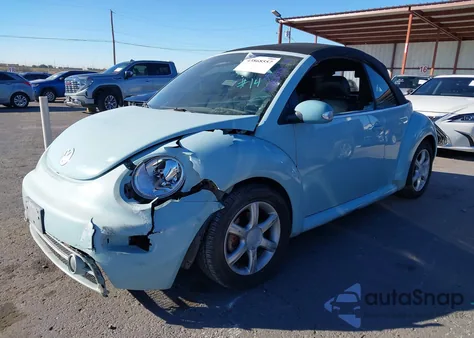 2004 Volkswagen New Beetle Gls 1.8T z USA, uszkodzony, nr VIN 3VWCD21Y64M303432